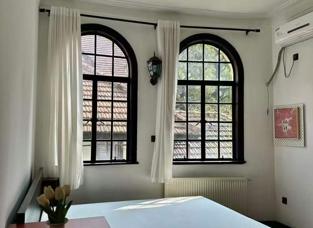 Garden Lane House on Huashan Road | 2-Bed with Shared Terrace | Old Xuhui