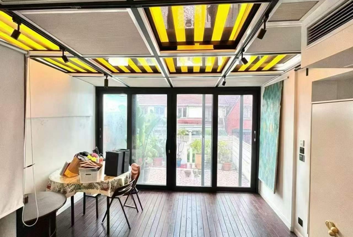 Yuyuan Road Garden Lane House | 3rd Floor Private Unit | 130 sqm 3-Bed | 5m Ceiling + Terrace