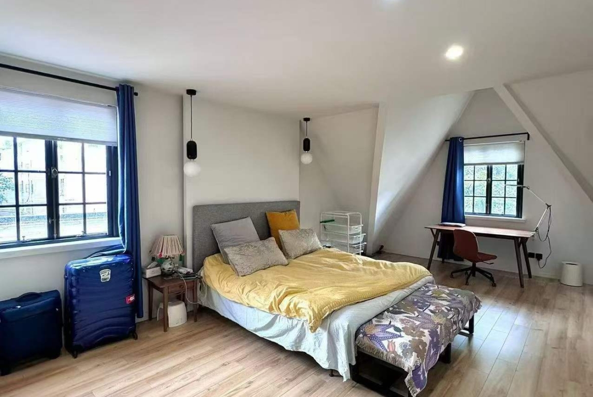 Yuyuan Road Garden Lane House | 3rd Floor Private Unit | 130 sqm 3-Bed | 5m Ceiling + Terrace