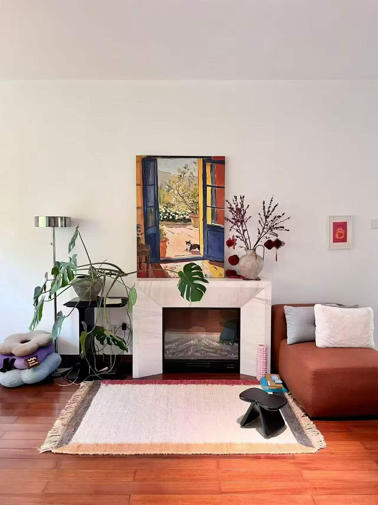 Danfeng-Yuan-Four-Mansions-117-sqm-2-Bed-2-Bath-FFC-Shanghai-Rentals (3) One of the exclusive "Four Mansions" on Hunan Road. 117 sqm, 2 beds, 2 baths, underground parking included. Quiet, tree-lined, celebrity-favored address. 24,000 RMB/month.