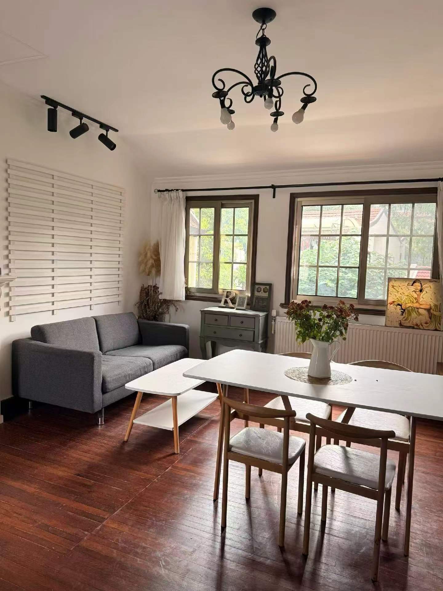 huashan-road-lane-house-2-bed-ffc-shanghai-rentals (1) 2-bed, 1-bath unit at Aitang Xincun on YUqing Road. 100 sqm, private terrace, heritage building, owner direct. Near Shanghai Library Station. 18,000 RMB/month.