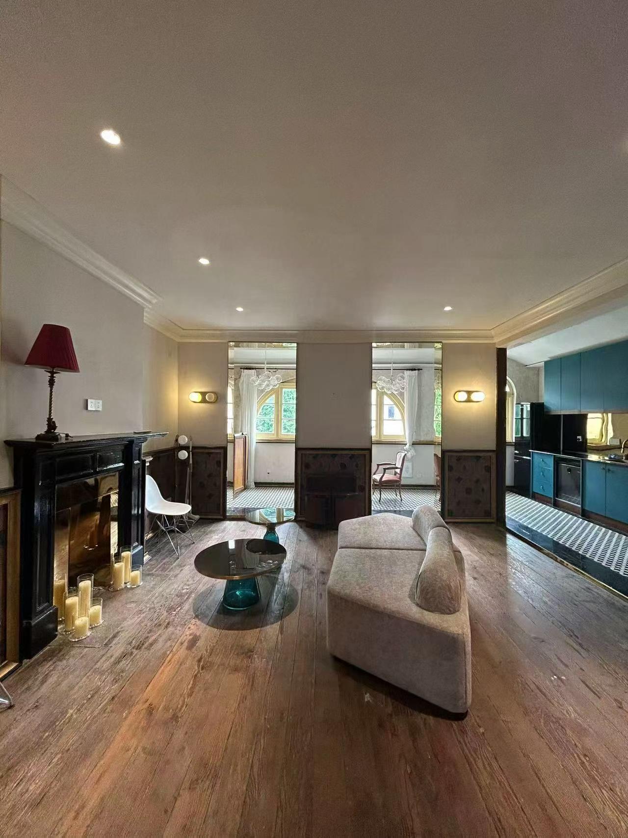 lane-house-for-rent-FFC-1-bed-1-bath-garden-shanghai-rentals (5) Lane house for rent in the FFC. 80 sqm, 1-bed, 1-bath lane house on Yanqing Road. 3rd floor entire unit, garden setting, quiet location. 17,000 RMB/month.