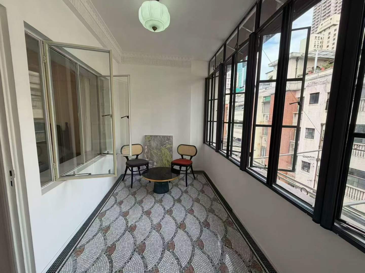 lianhua-apartment-jingan-west-beijing-road-3-bed-2-bath-shanghai-rentals (1) 2+1 bed, 2-bath unit at Lianhua Apartment on Beijing West Road. 120 sqm, new French renovation, large balcony. 22,500 RMB/month.