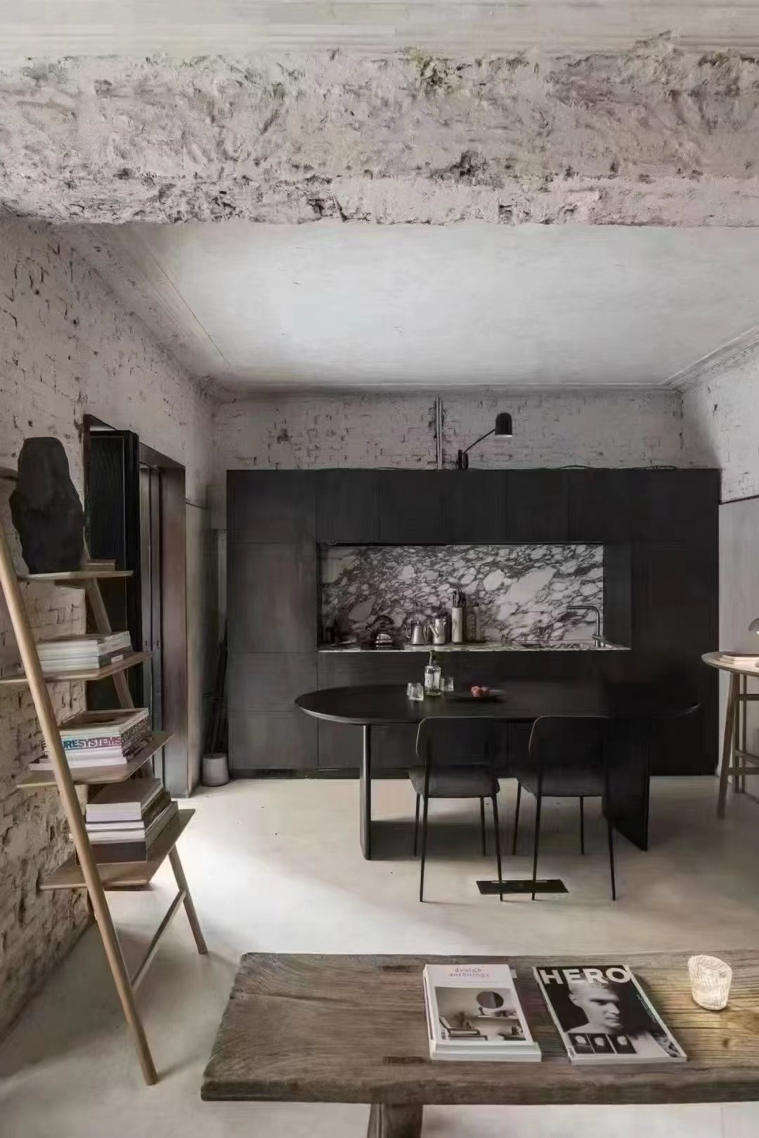 lincoln-apartments-1-bed-1-bath-shanghai-rentals (5) Ground floor unit at Lincoln Apartments on Huaihai Road. 1 bed, 2 living rooms, private garden, steps from Shanghai Library Station. 16,800 RMB/month.