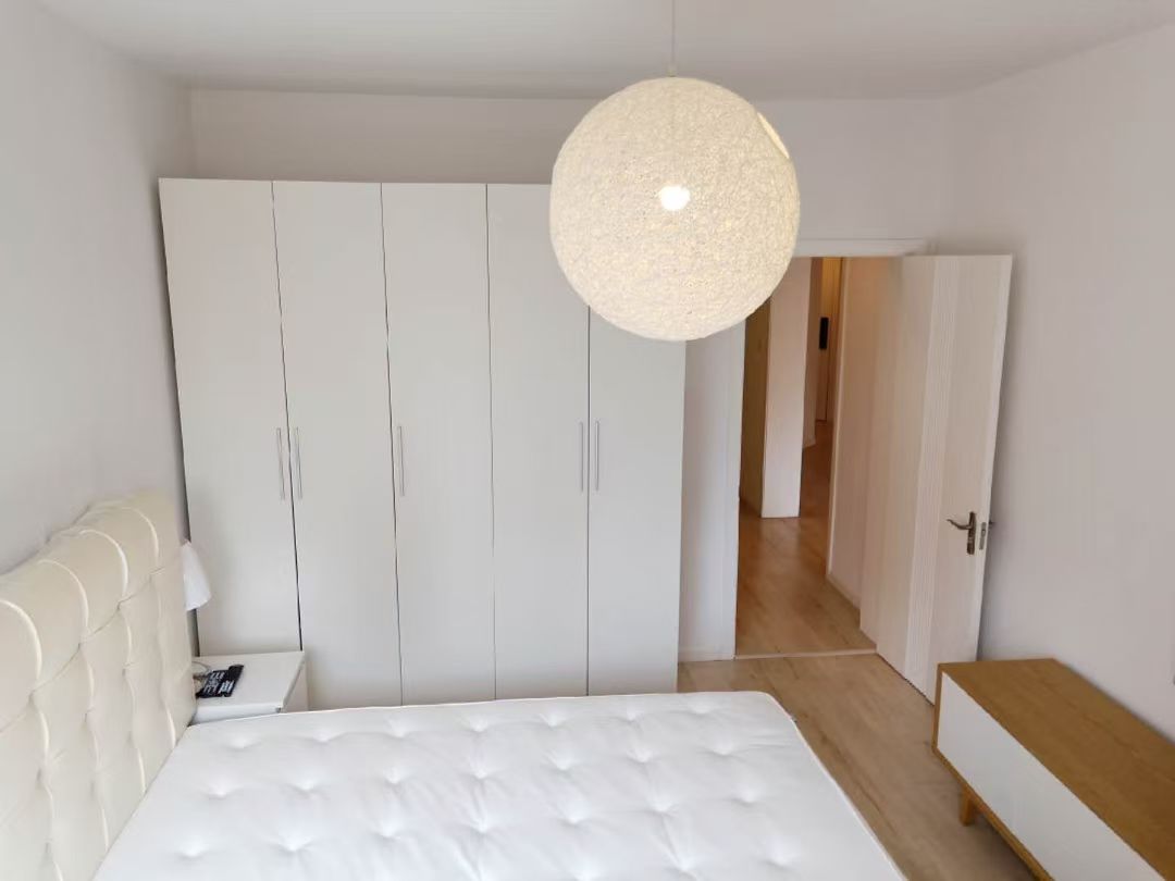 territory-shanghai-apartment-for rent-2-bed-1-bath-jingan-shanghai-rentals (5) 2-bed, 2-living, 1-bath unit at Territory Shanghai. 118 sqm, south-facing balcony, central Jing'an location near Nanjing West Road. 19,000 RMB/month.