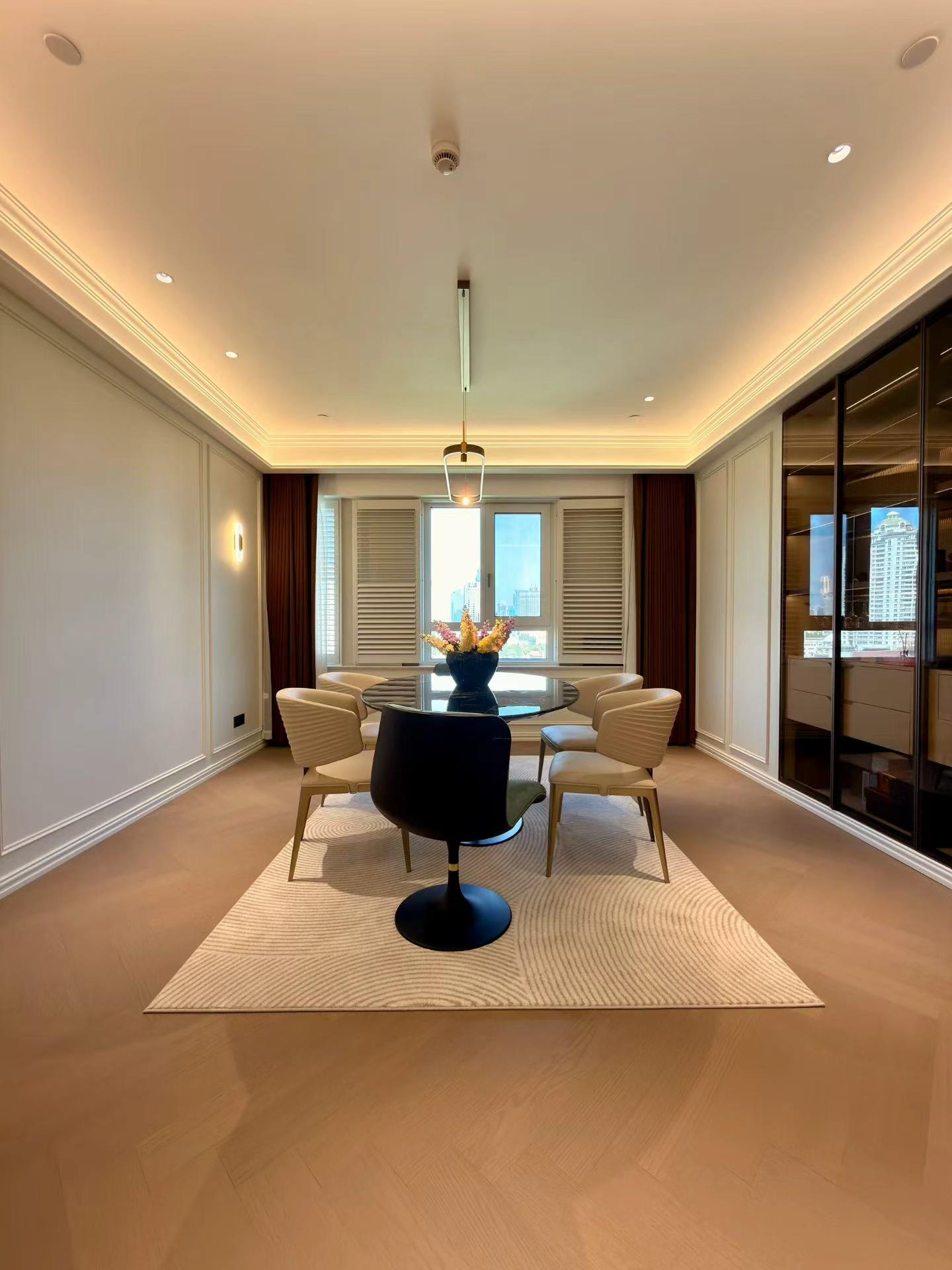 yongjia-road-apartment-ffc-4-bed-3-bath-floor-heating-shanghai-rentals (4) Large 4-bed, 3-bath flat near Shanghai Culture Square. 330 sqm, underfloor heating, central AC, fully furnished. 52,000 RMB/month.