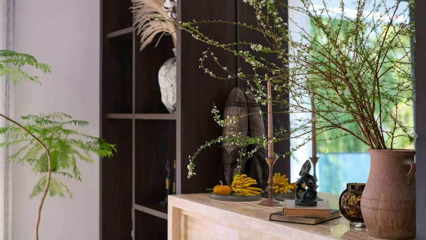 bole-dayuan-yongfu-road-3-bed-2-bath-ffc-shanghai-rentals (6) 3-bed heritage unit at Bole Dayuan on Yongfu Road. 130 sqm, full underfloor heating, light French vintage style. Steps from German Consulate. 36,800 RMB/month.