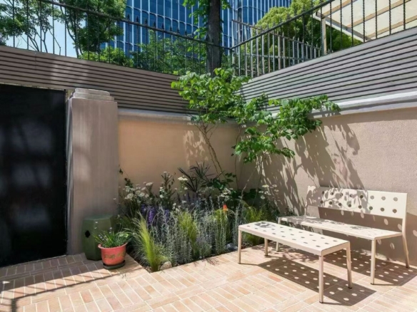Entire lane house at Yuyuan Fang on Yuyuan Road. 5 beds, 3 baths, 300 sqm, garden, terrace, wall heating, fresh air system, heritage details. 60,000 RMB/month.