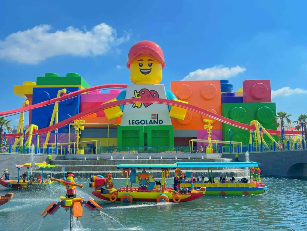It's the eleventh Legoland globally and the first in China.