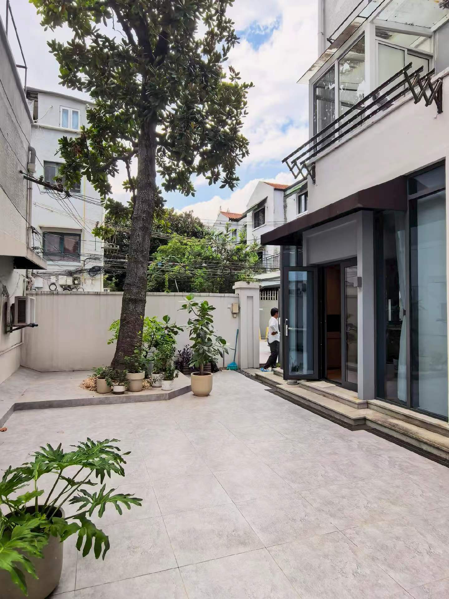 wuyuan-road-lane-house-private-garden-1-bed-1-bath-live-work-ffc-shanghai-rentals (1) Ground floor lane house on Wuyuan Road with 60 sqm private garden and parking. 1 bed, 1 bath, fully renovated, live or work. 28,000 RMB/month.