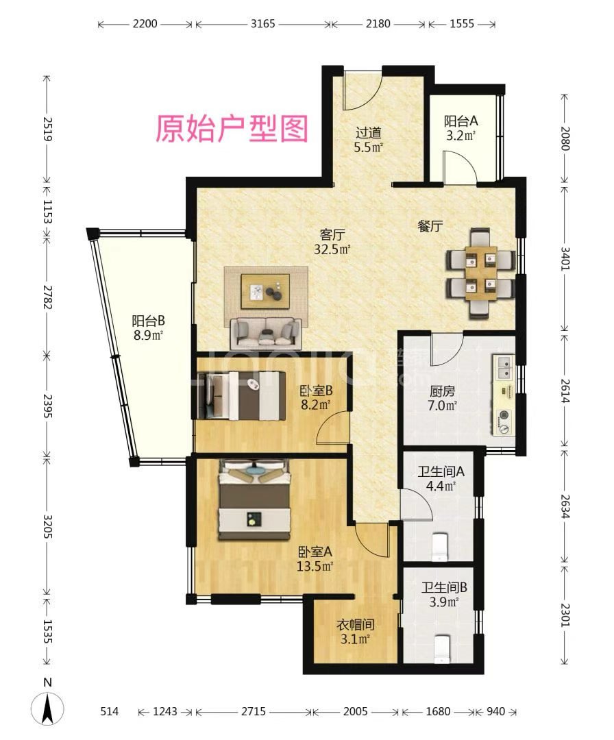 ambassy-court-ffc-2-bed-2-bath-floor-heating-clubhouse-shanghai-rentals (5) 2-bed, 2-bath unit at Ambassy Court on Huaihai Road. 122.88 sqm, south-facing balcony, underfloor heating, fully furnished, Ambassy Club access. 23,000 RMB/month. Also for sale.